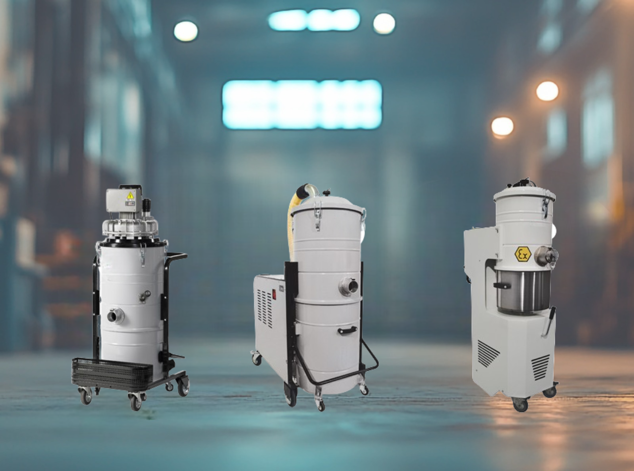 Three-Phase Vacuum Cleaners